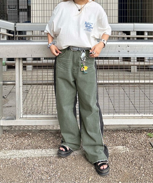 「sedacle」 デニムパンツ MEDIUM ブラック メンズ