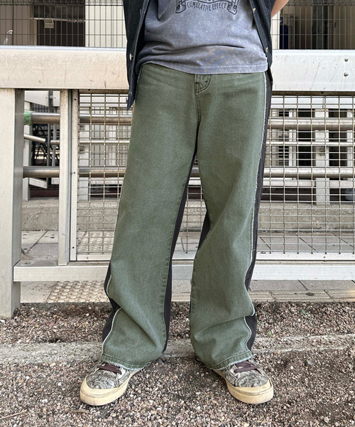 「sedacle」 デニムパンツ MEDIUM ブラック メンズ