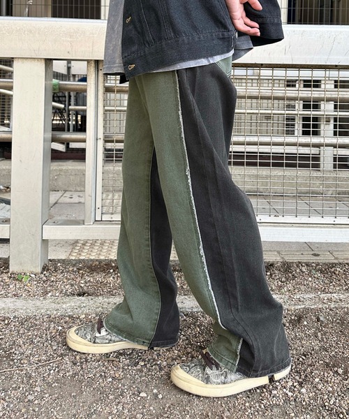 「sedacle」 デニムパンツ MEDIUM ブラック メンズ