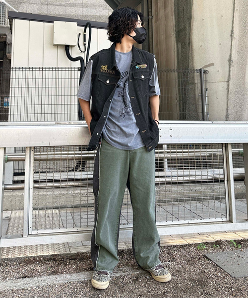 「sedacle」 デニムパンツ MEDIUM ブラック メンズ