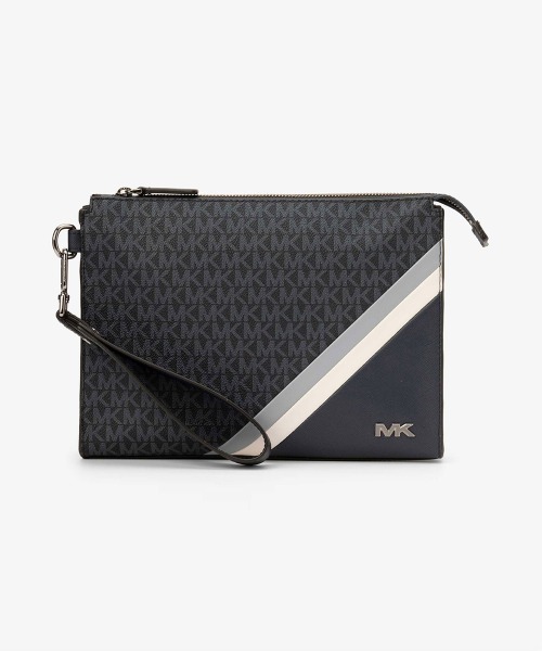 美品‼️MICHAEL KORS クラッチバッグ セカンドバッグ ネイビー MICHAEL KORS 「MICHAEL KORS」 クラッチバッグ FREE ネイビー