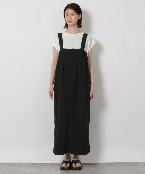 LAKOLE（ラコレ） ワンピース タック入りベルトジャンスカ / 588871