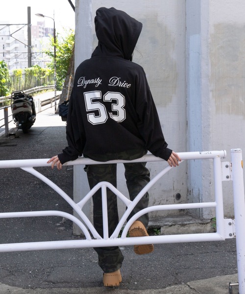 WEGO（ウィゴー） パーカー WEGO/ナンバリングカットZIPパーカー