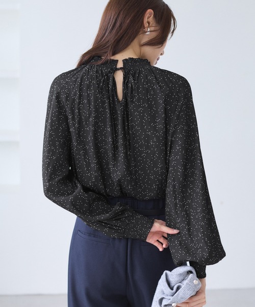 ROPE' PICNIC（ロペ ピクニック） ブラウス シャツ シャーリングカラー