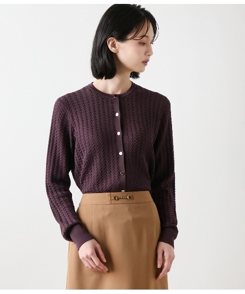 NEWYORKER（ニューヨーカー） ニット セーター 「手洗い可能」ケーブル