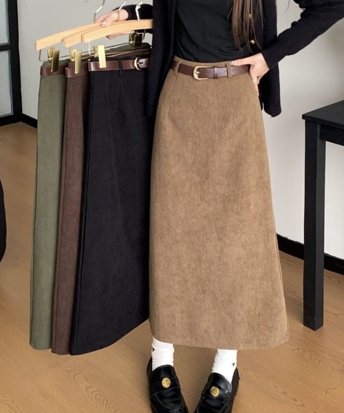 CADBURY（キャドバリー） スカート コーディロイタイトロングスカート