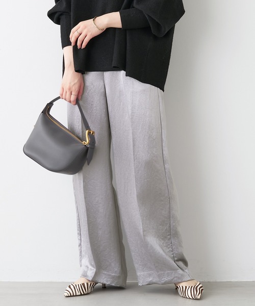 MICA&DEAL（マイカアンドディール） イージーパンツ FREE ブラック