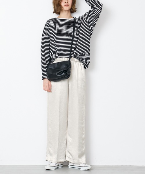 MICA&DEAL（マイカアンドディール） イージーパンツ FREE ブラック