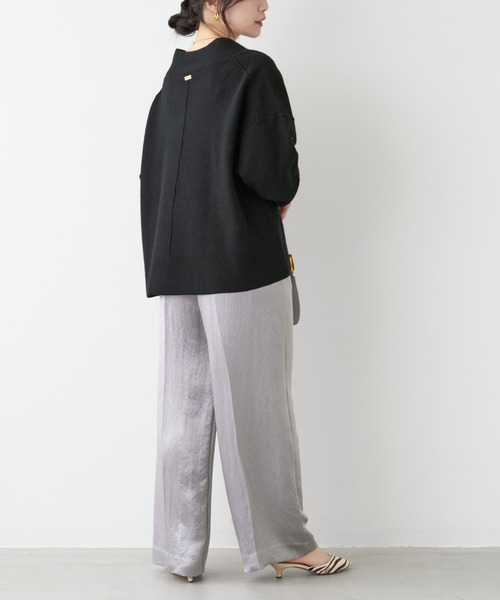 MICA&DEAL（マイカアンドディール） イージーパンツ FREE ブラック