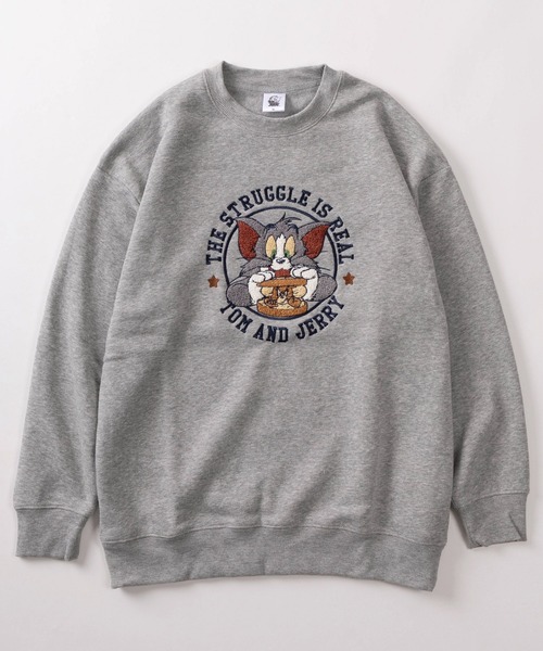 トレーナー スウェット 「71」「TOM＆JERRY/トムとジェリー」サガラ