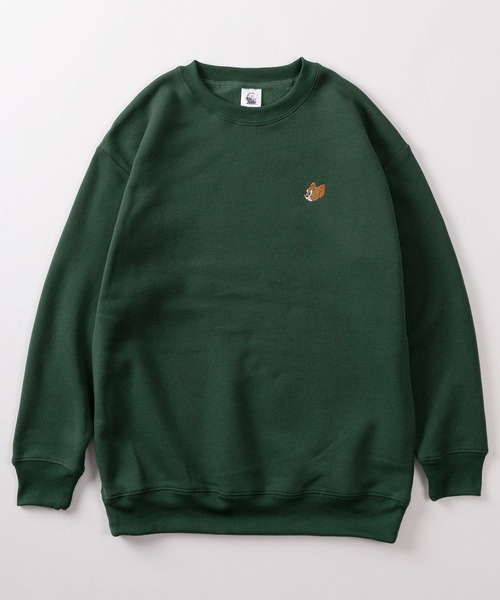 極美品◆ダブスタ 裏起毛 DS ロゴ スウェット サガラ 刺繍◇ユニセックス ディズニー＞裏起毛サガラ刺繍ボックストレーナー: 訪問介護・介護