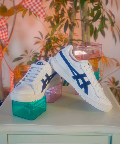 ASICS（アシックス） ローカットスニーカー 28 ホワイト×ブラック