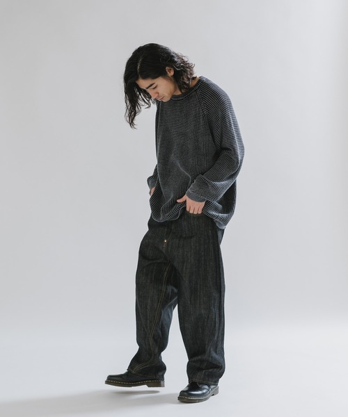 SKEWed（スキュー） ジーンズ テーパードシルエット スキュー加工