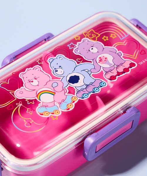 THE BAREFOOT 弁当箱 「 care bears / ケアベア 」スケート ふわっと
