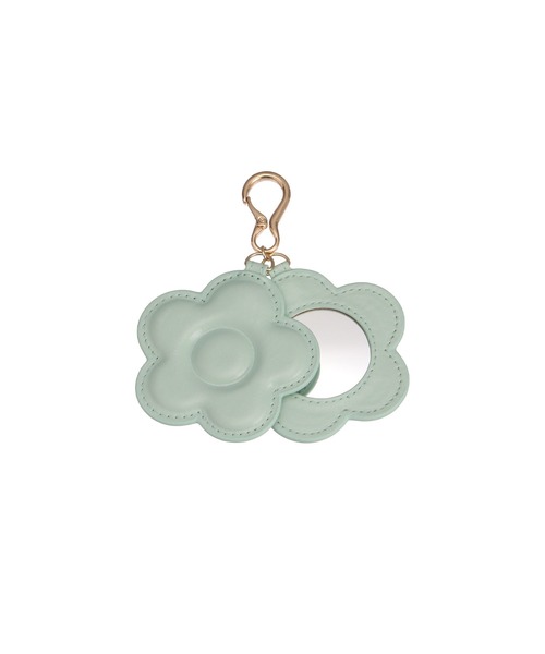 チャーム マリークワント mary quant デイジーミラー バッグチャーム レディースの画像