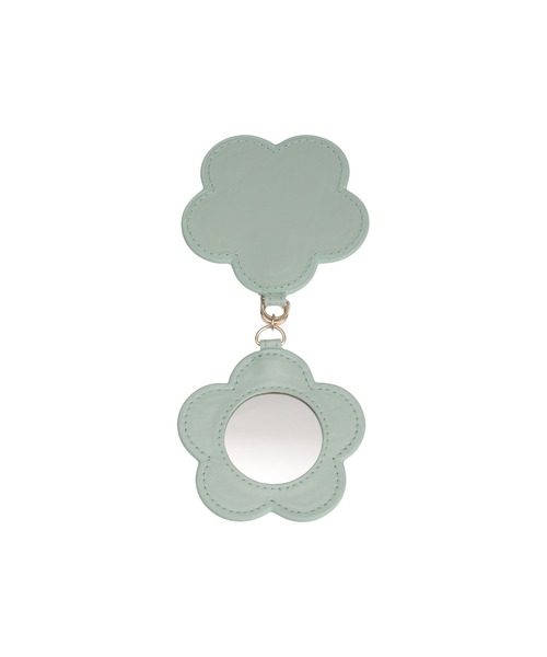 チャーム マリークワント mary quant デイジーミラー バッグチャーム レディースの画像