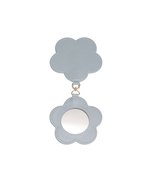 チャーム マリークワント mary quant デイジーミラー バッグチャーム レディースの画像