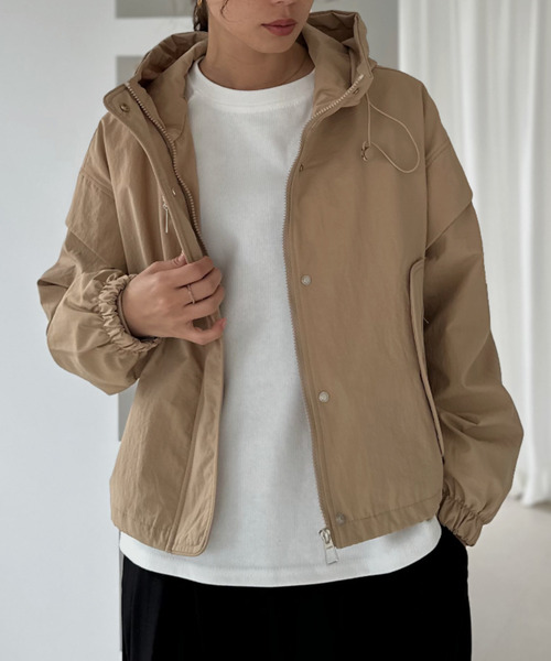 ブルゾン アウター 「Good Riddance」ボリューム スリーブ ナイロン