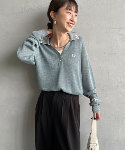FRED PERRY（フレッドペリー） ポロシャツ ポロ ツインティップライン