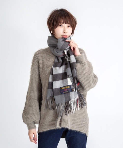 TWEED MILL（ツイードミル） マフラー ストール 「TWEEDMILL」大判