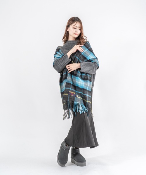 TWEED MILL（ツイードミル） マフラー ストール 「TWEEDMILL」大判