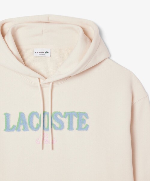 LACOSTE（ラコステ） パーカー シャギーブランドネームロゴスウェット