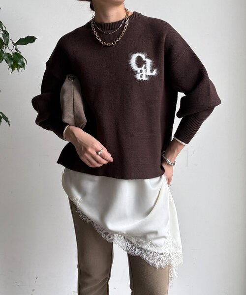 DouDou（ドゥドゥ） ニット セーター 「新色追加/WEB限定」フェザー