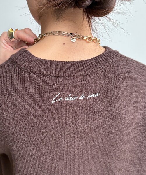 DouDou（ドゥドゥ） ニット セーター 「新色追加/WEB限定」フェザー