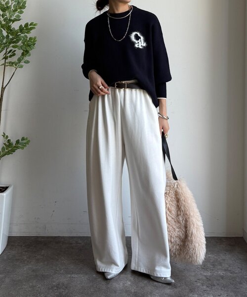 DouDou（ドゥドゥ） ニット セーター 「新色追加/WEB限定」フェザー