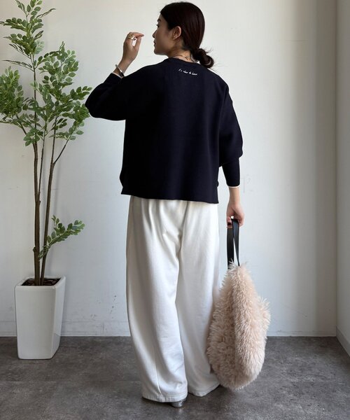 DouDou（ドゥドゥ） ニット セーター 「新色追加/WEB限定」フェザー