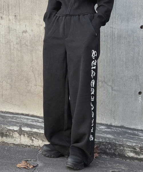 KsG パンツ マルチレタリングスウェットパンツ レディース メンズ