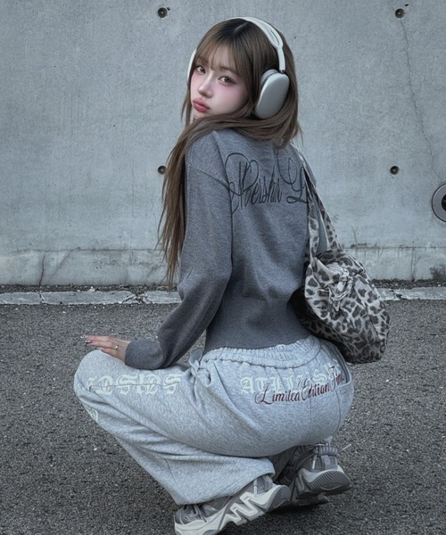 KsG スウェットパンツ ジャージ マルチレタリングスウェットパンツ