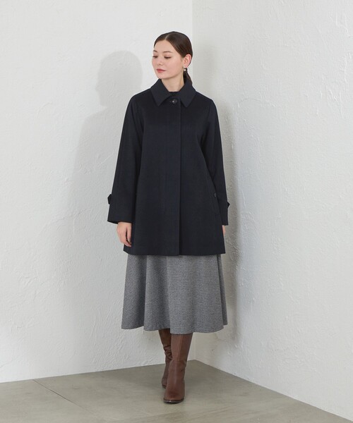 AMACA（アマカ） ピーコート pコート ウールカシミヤAラインコート