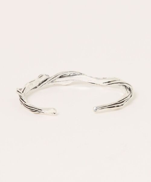 VIBGYOR バングル シルバーツイストブレスレット/バングル/メンズ(T3