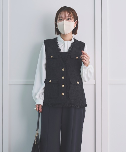 Sirin ベスト ジレ 「人気インフルエンサー cahoさんコラボ」 ファニー Sirin ベスト ジレ 「人気インフルエンサー cahoさんコラボ」 ファニー