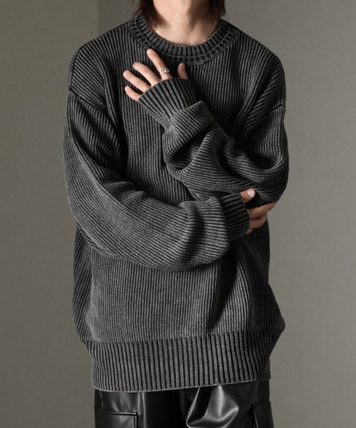 welise（ウェライズ） 長袖ニット L グレー メンズ : ZOZOTOWN Yahoo