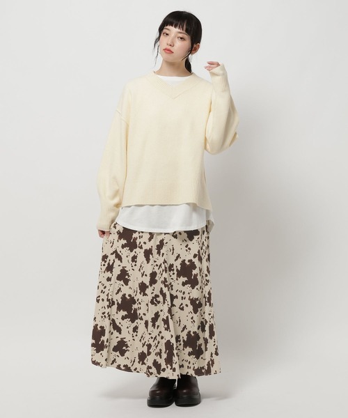 niko and… スカート アソートプリントパネルスカート : ZOZOTOWN Yahoo