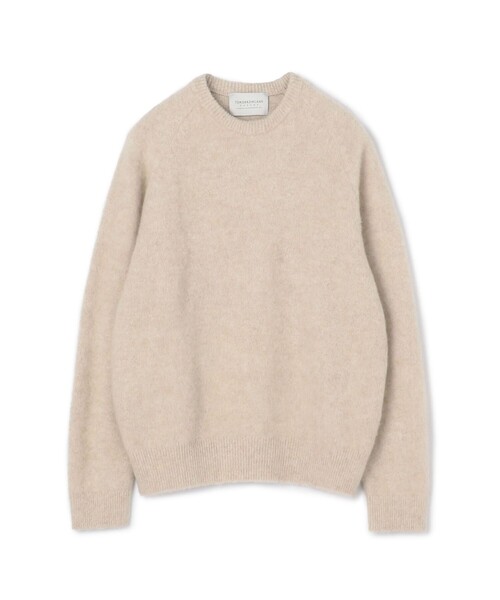 【美品】TOMORROWLANDクルーネック畦編みニット TOMORROWLAND（トゥモローランド） セーター ニット TOMORROWLAND