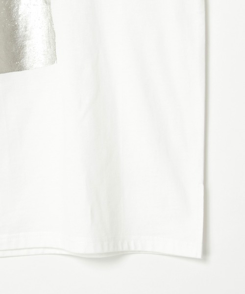 「notch.」 半袖Tシャツ M オフホワイト レディース_画像4