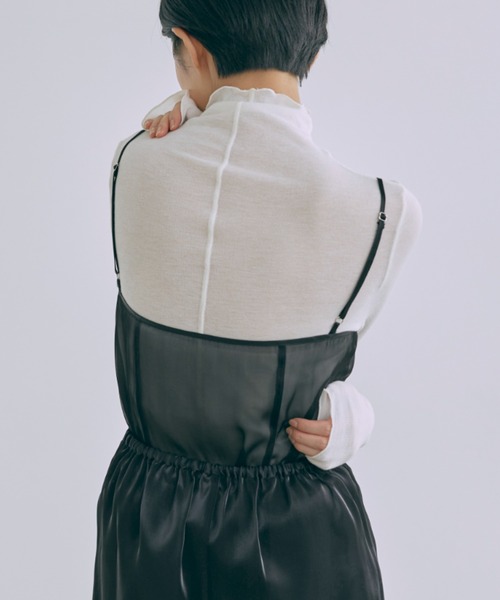 ドレス Sheer Layered Bustier Dress_13