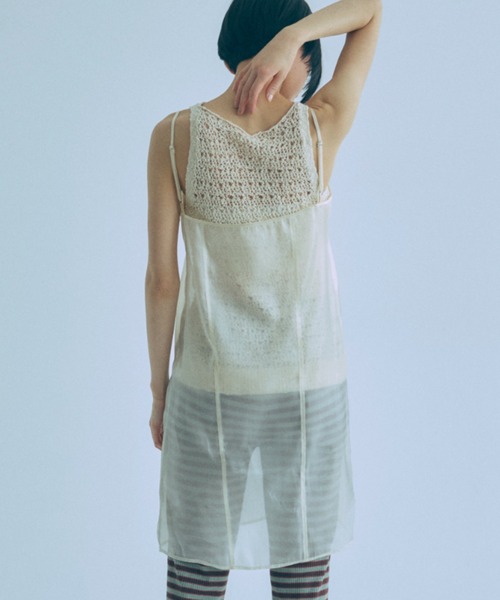 ドレス Sheer Layered Bustier Dress_8