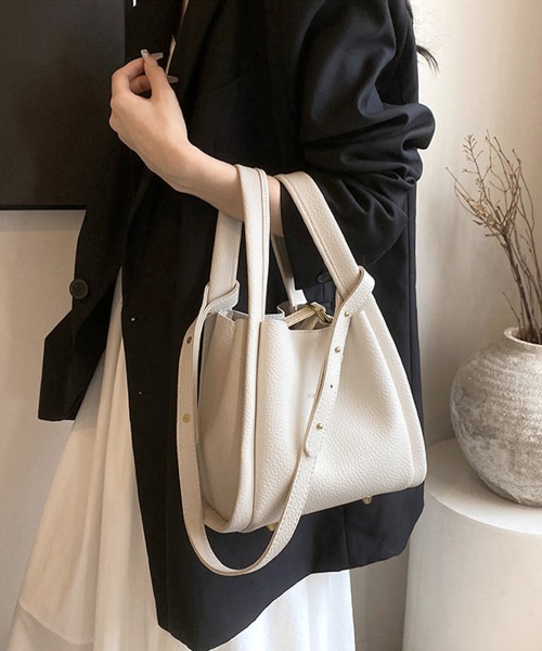 「Miniministore」 「hocumo」2WAYバッグ FREE ベージュ レディース_画像2