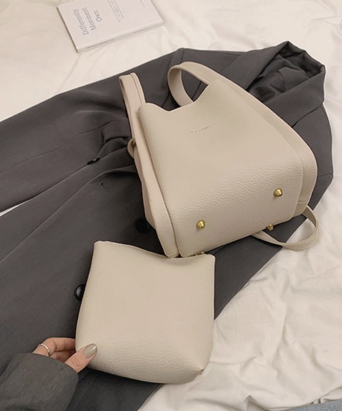 「Miniministore」 「hocumo」2WAYバッグ FREE ベージュ レディース_画像6