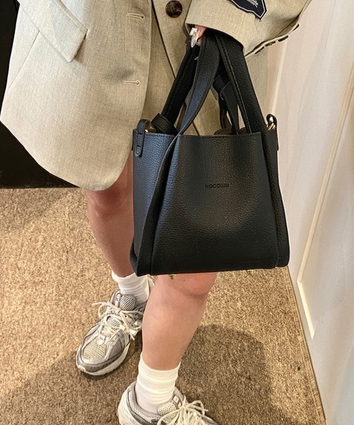 「Miniministore」 「hocumo」2WAYバッグ FREE ベージュ レディース_画像7