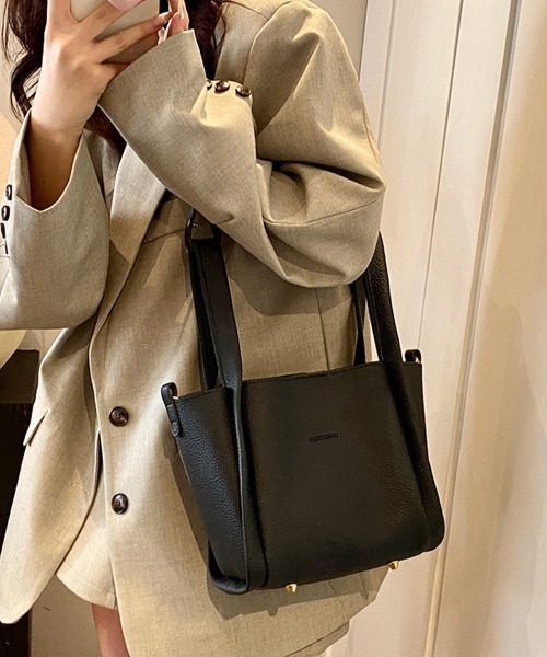 「Miniministore」 「hocumo」2WAYバッグ FREE ベージュ レディース_画像9