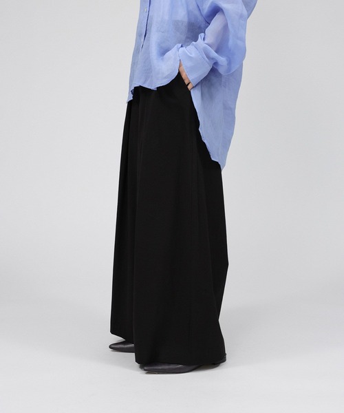 「BABYLONE」 パンツ 36inch ブラック レディース_画像4