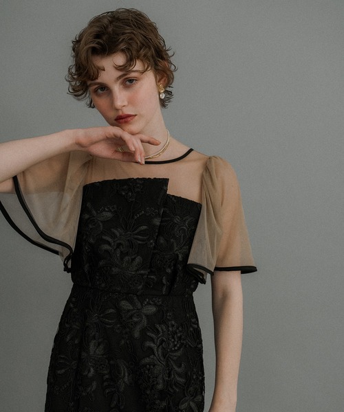 et.UNiVER オケージョンドレス 黒 3点セット et.UNiVER ドレス Vintage