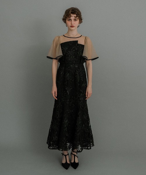 et.UNiVER オケージョンドレス　ブラック et.UNiVER ドレス Eclipse dress : ZOZOTOWN Yahoo!店 - 通販 - Yahoo