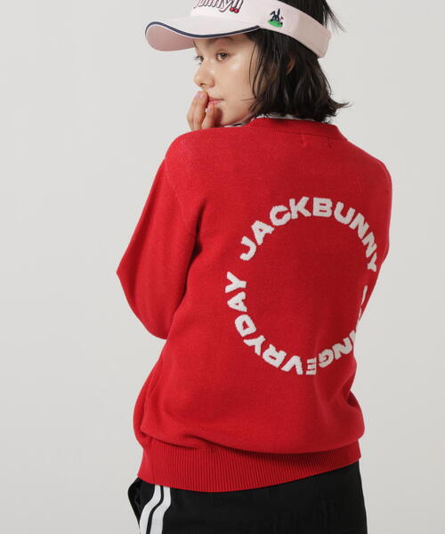 Jack Bunny!!（ジャックバニー） ニット セーター 12Gダブルジャガード