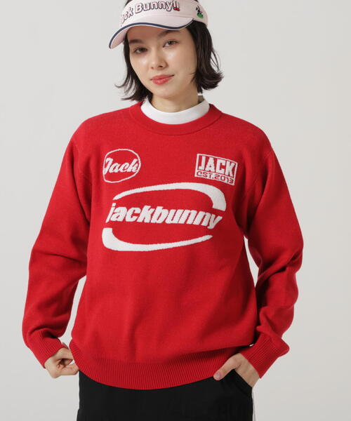 Jack Bunny!!（ジャックバニー） ニット セーター 12Gダブルジャガード